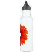 Gerbera Daisy Monogram Initial Edelstahlflasche (Rechts)