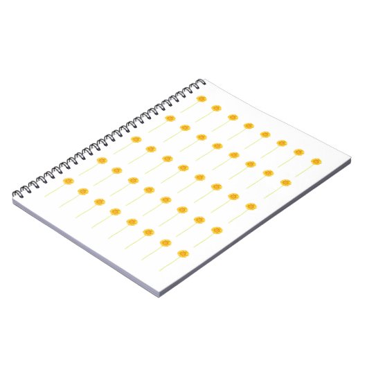 Gerbera daisy notizblock (Linke Seite)