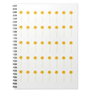Gerbera daisy notizblock