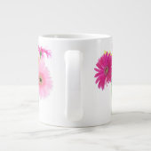 Gerbera Daisy Piink Blume Jumbo-Tasse (Rückseite)