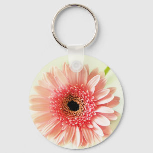 Gerbera Daisy Pinback Button Schlüsselanhänger