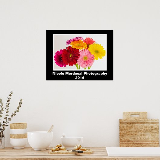Gerbera Daisy Poster (Küche)