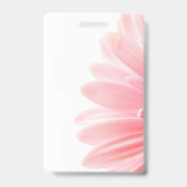 Gerbera Daisy Poster Ausweis (Rückseite)