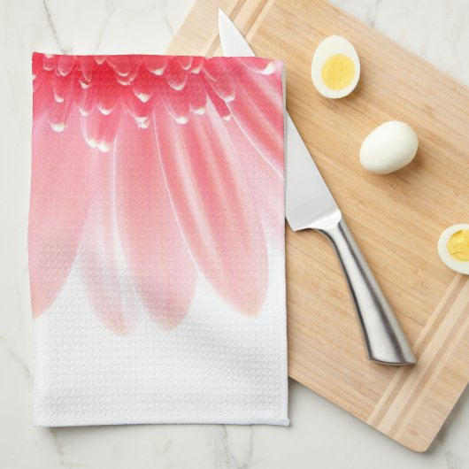 Gerbera Daisy Poster Geschirrtuch (Viertel Falte)