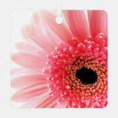 Gerbera Daisy Poster Ornament Aus Metall (Rückseite)