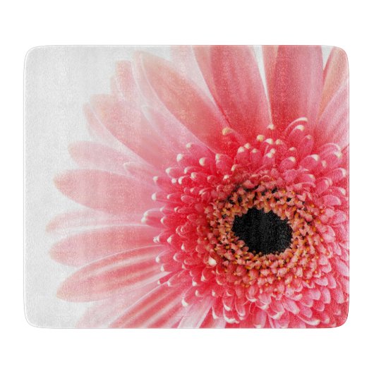 Gerbera Daisy Poster Schneidebrett (Vorderseite)