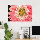 Gerbera Daisy Poster, Version B Poster (Heimbüro)