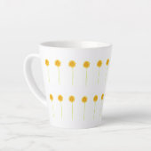Gerbera daisy Small Latte Tasse (Linke Ecke)