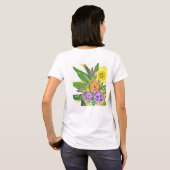 Gerbera-Daisy T-Shirt (Schwarz voll)