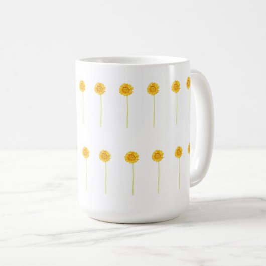 Gerbera daisy Tasse (VorderseiteRechts)