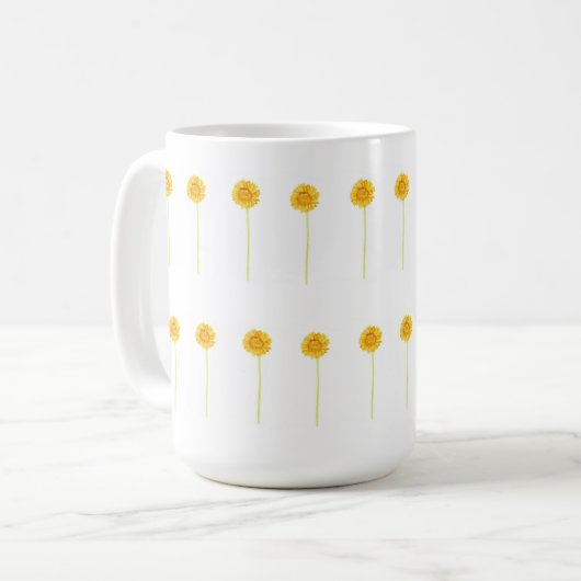 Gerbera daisy Tasse (Vorderseite Links)