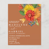 Gerbera Daisy Wedding Bouquet Floral Budget (Vorderseite)