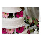 Gerbera Daisy Wedding Cake (Vorderseite (Horizontal))