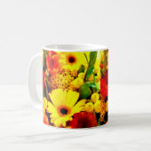 ♪ ☼ ✿ Gerbera Dasies Beer Stein Tasse ✿ ☼ (Vorderseite Links)