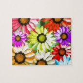Gerbera farbenfrohe Blume Puzzle (Horizontal)