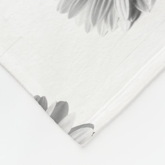 Gerbera Fleecedecke (Ecke)