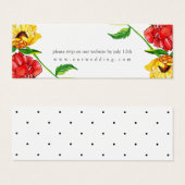 Gerbera Floral Wedding Website UAWG (Vorne & Hinten)