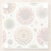 Gerbera Galore Glasuntersetzer (Rückseite)