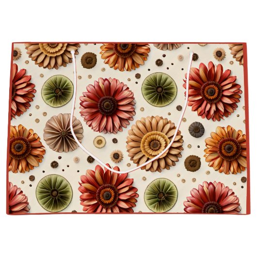 Gerbera Galore Große Geschenktüte (Vorderseite)