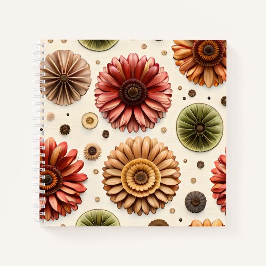 Gerbera Galore Notizblock (Vorderseite)