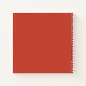 Gerbera Galore Notizblock (Rückseite)