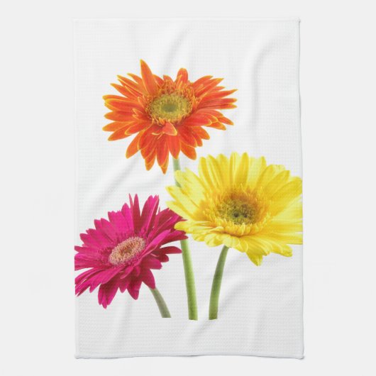 Gerbera-Gänseblümchen Handtuch (Vertikal)