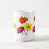 Gerbera-Gänseblümchen Kaffeetasse (Mittel)