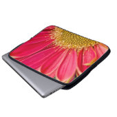 Gerbera-Gänseblümchen-Laptop-Hülse Laptopschutzhülle (Vorne Knopf)