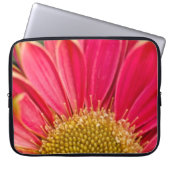 Gerbera-Gänseblümchen-Laptop-Hülse Laptopschutzhülle (Vorderseite)