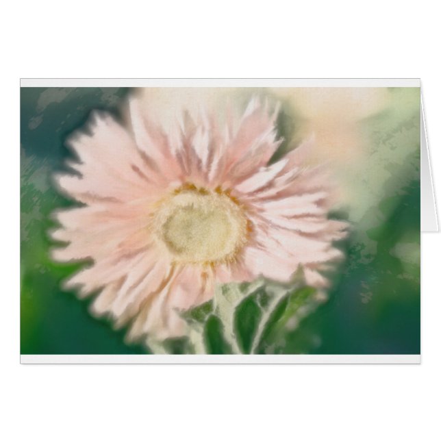 Gerbera-Gänseblümchen-Pastell (Vorderseite (Horizontal))