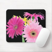 Gerbera-Gänseblümchen Piink Blumen Mousepad (Mit Mouse)