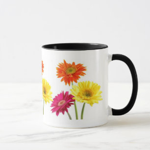 Gerbera-Gänseblümchen Tasse