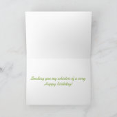 Gerbera Happy Birthday Card Karte (Innenseite)