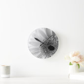 Gerbera-Margerite Runde Wanduhr (Zuhause)