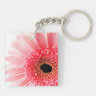 Gerbera-Margerite Schlüsselanhänger