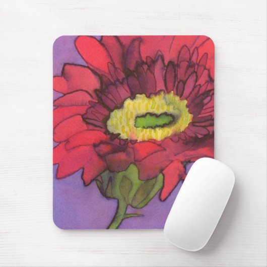 Gerbera Mousemat Mousepad (Mit Mouse)