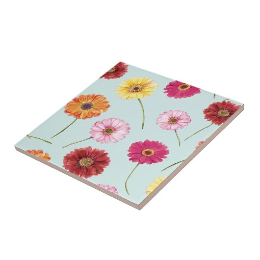 Gerbera,pink,red,orange,yellow  fliese (Seite)