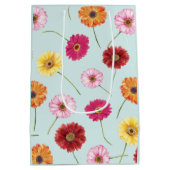 Gerbera,pink,red,orange,yellow mittlere geschenktüte (Rückseite)