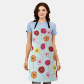 Gerbera,pink,red,orange,yellow Schürze (Getragen)