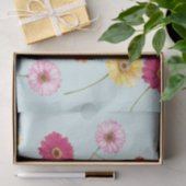 Gerbera,pink,red,orange,yellow wrapping seidenpapier (Geschenk)