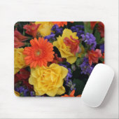 Gerbera-Rosen-Blumenstrauß Mousepad (Mit Mouse)