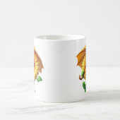 Gerbera unter einem Schirm Kaffeetasse (Mittel)