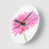 Gerbera wall clock runde wanduhr (Winkel)