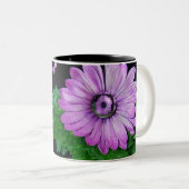 Gerbera Zweifarbige Tasse (VorderseiteRechts)