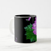 Gerbera Zweifarbige Tasse (Vorderseite Links)
