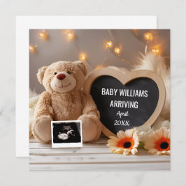 Gerberas Baby Ankündigung Social Media