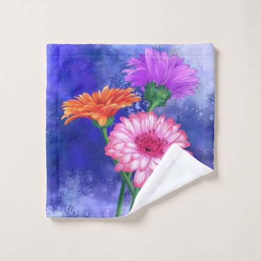 Gerberas Bath Handtücher (Waschlappen)