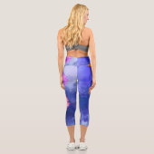 Gerberas Capri Leggings (Rückseite)