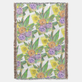 Gerberas Daisy Decke (Vorderseite Vertikal)