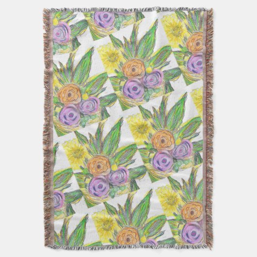 Gerberas Daisy Decke (Vorderseite Vertikal)